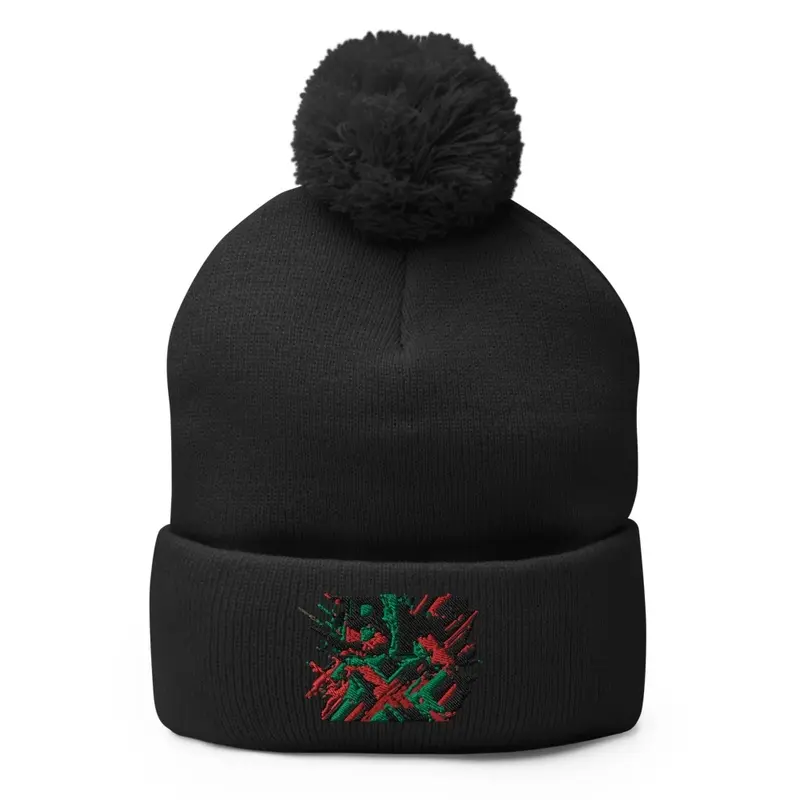 BKX Pom Pom Knit Cap