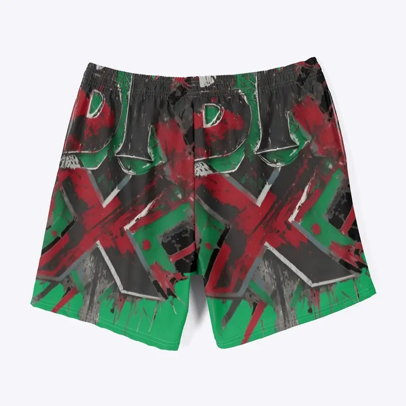 All-Over Print Men's Swim Trunks