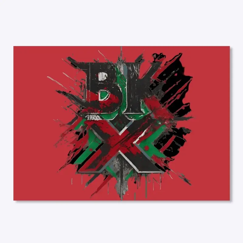 BKX STICKER RED