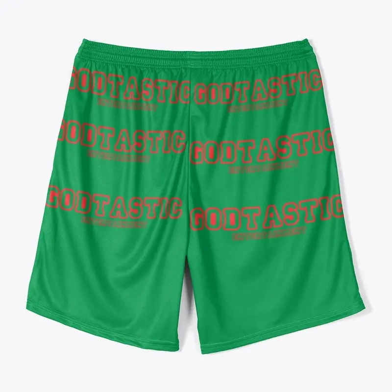 Godtastic All-Over Print  Jersey Shorts