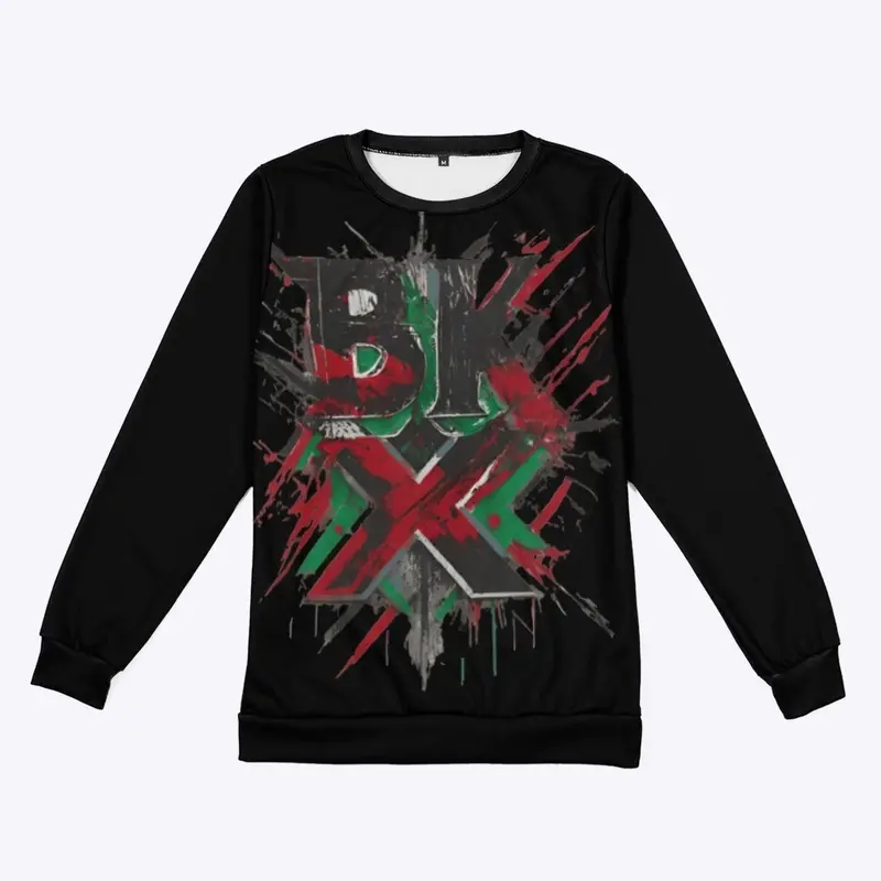 BKX All Over Print Unisex Sweatshirt