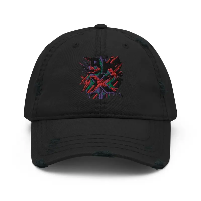 BKX Distressed Dad Hat  Otto Cap 