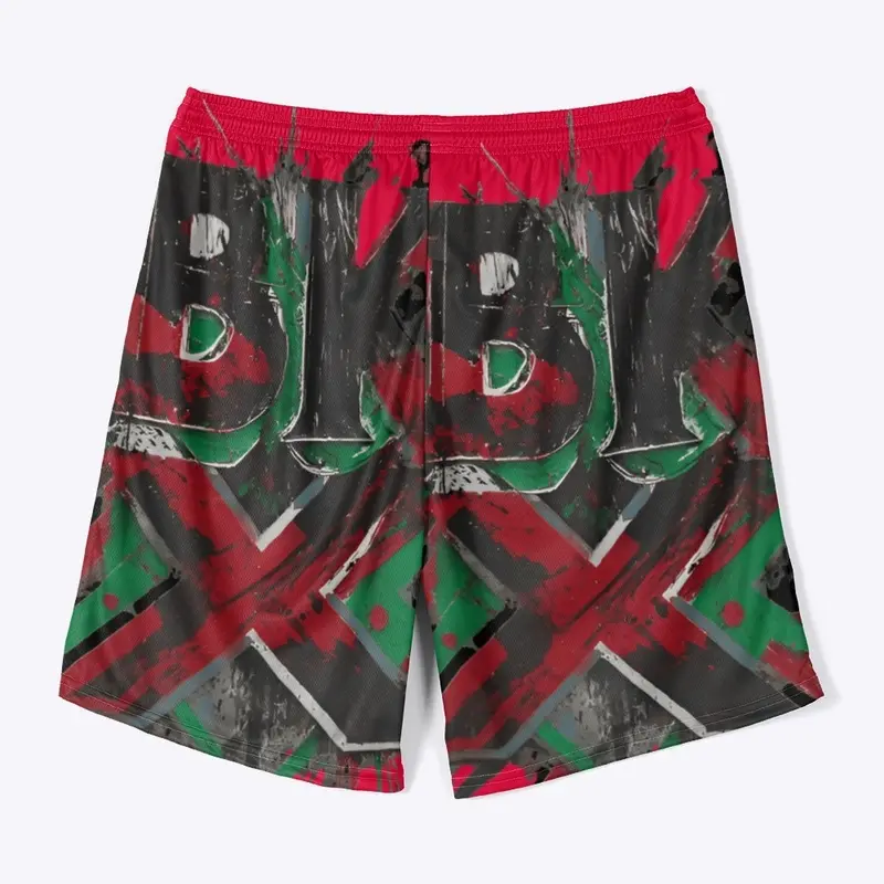 BKX All-Over Print Men's Jersey Shorts R