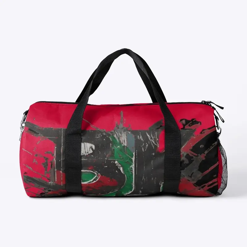 BKX DUFFLE BAG RED