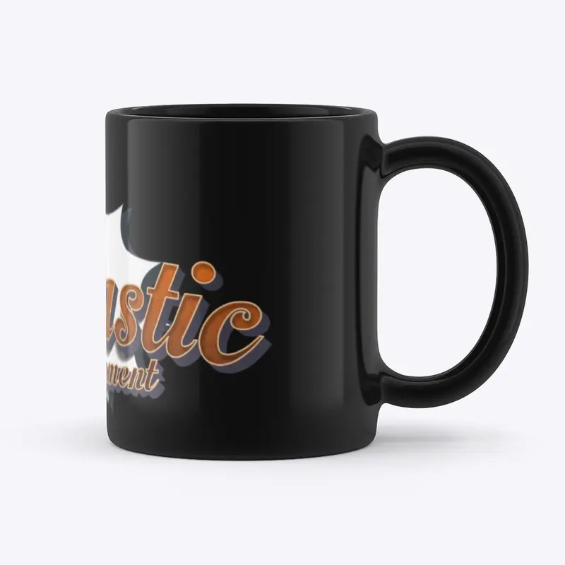 godtastic black coffe mug 