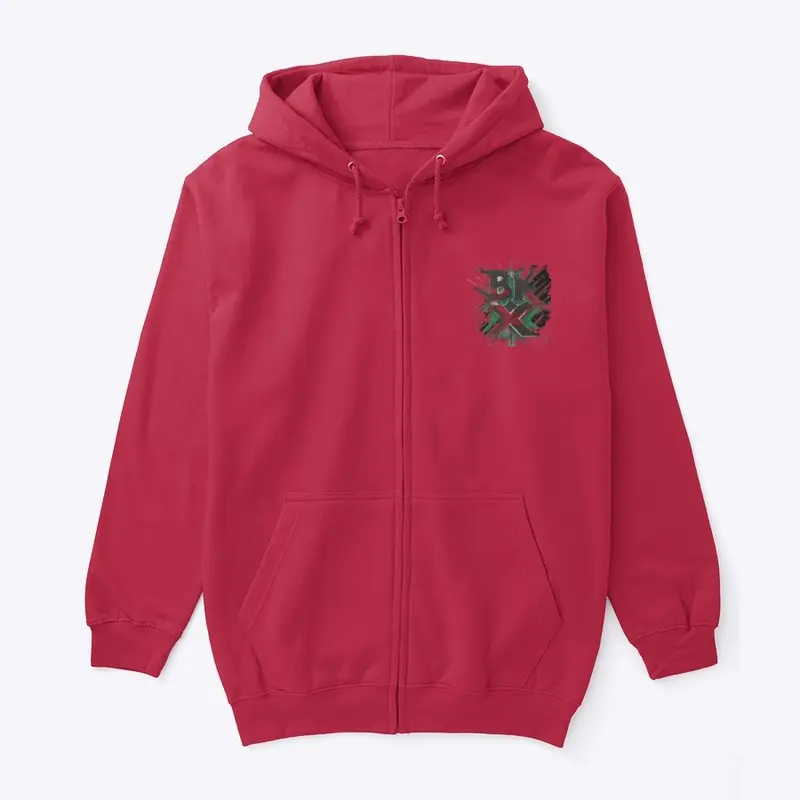 BKX Unisex Full Zip Hoodie