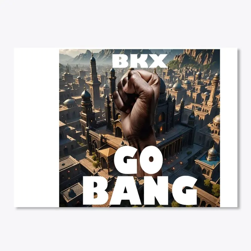 BKX Go Bang sticker 